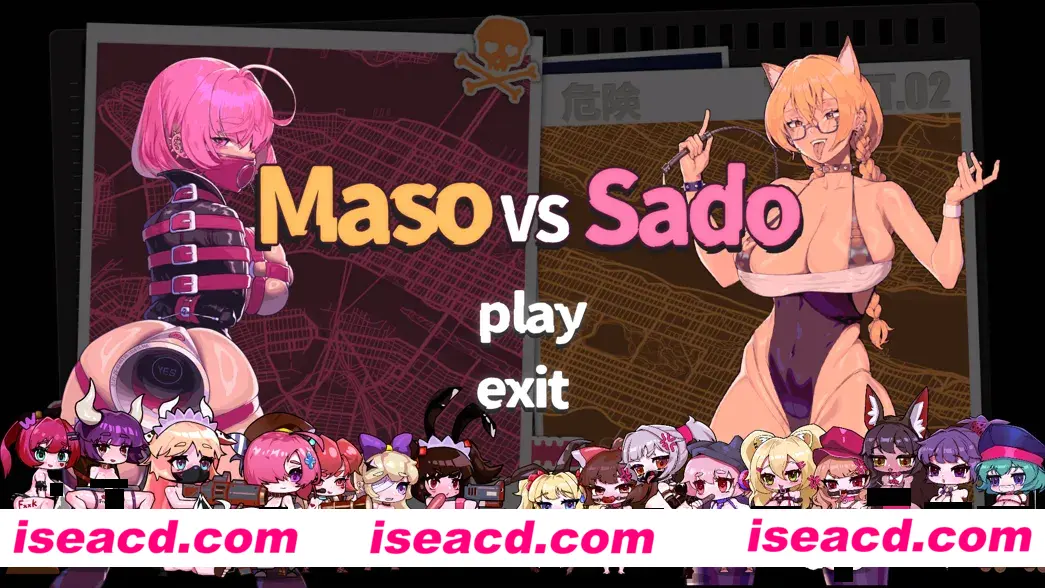 【日式塔防SLG/中文/全动态】极限快感耐力对决，现在开幕——？ Maso VS Sado~ドM調教バトル~！ Ver250505 官方中文版【1.52G】