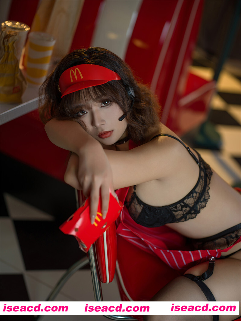 【cosplay】[yuuhui玉汇] 麦当劳的女服务员 [149P]【1G】