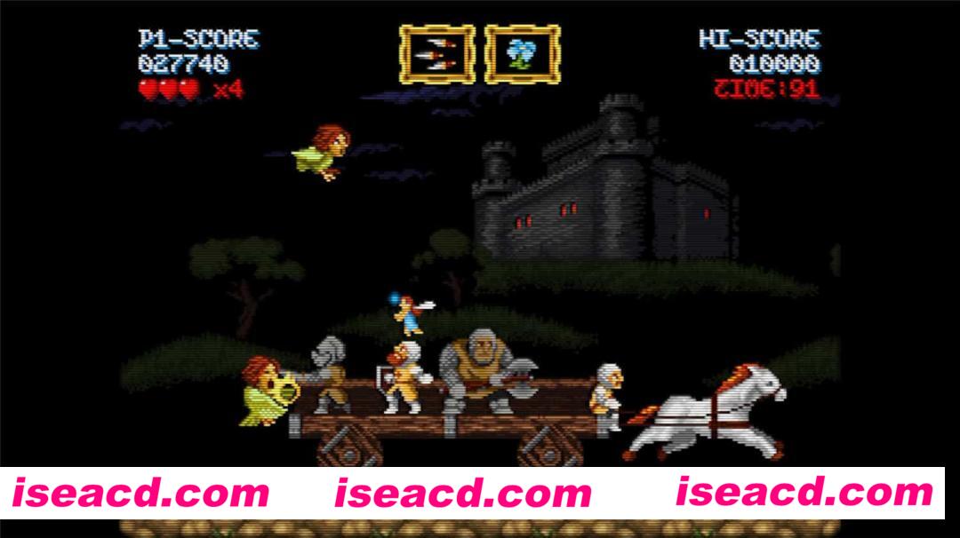 【街机像素ACT/中文】被诅咒的卡斯蒂利亚 V1.00 官方中文硬盘版【150M】