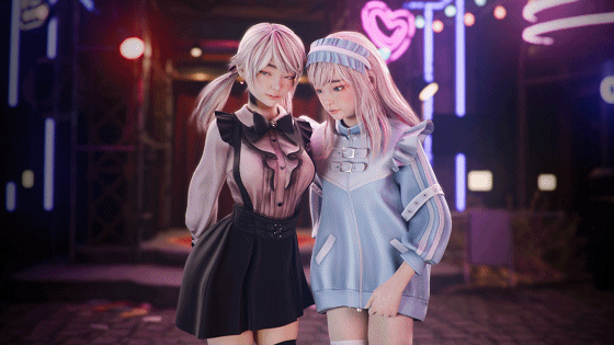 【3D同人/全动态/步兵】Tyviania 9月新作：金发双胞胎圣女twin animation 赞助版【300M/CV】