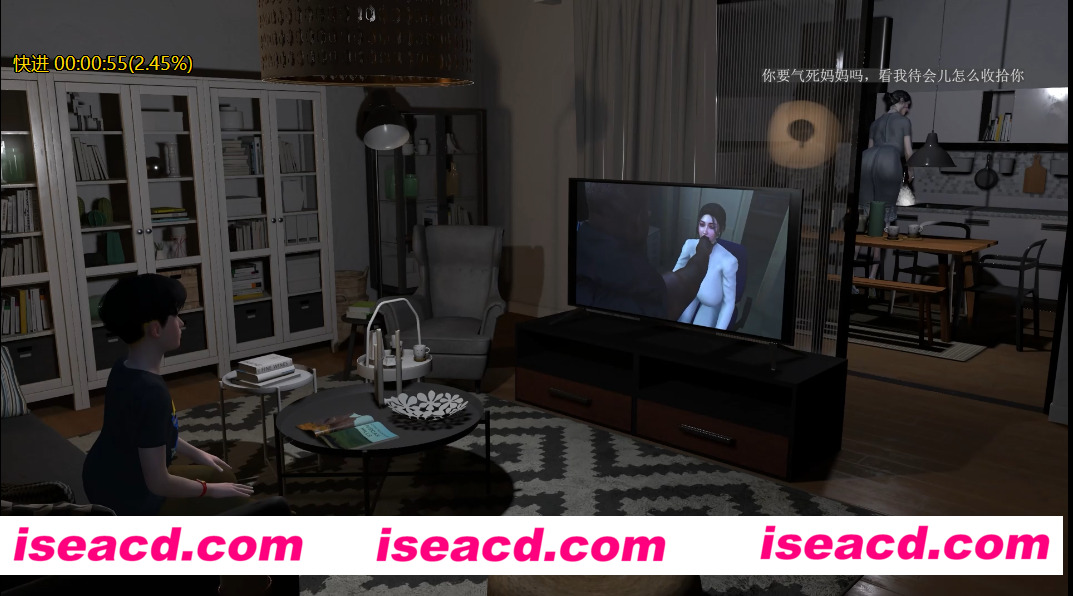 【3D同人/全动态/步兵/中文】苏文倩妈妈的秘密 赞助步兵版 中文字幕【1G/CV】