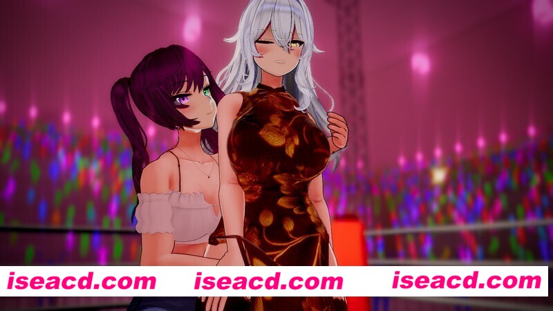 【日式3D互动/全动态】[羞耻格斗]  蕾丝爆斗！レズバト！a0.02 dx11支援者版【2.2G/新作/全CV】