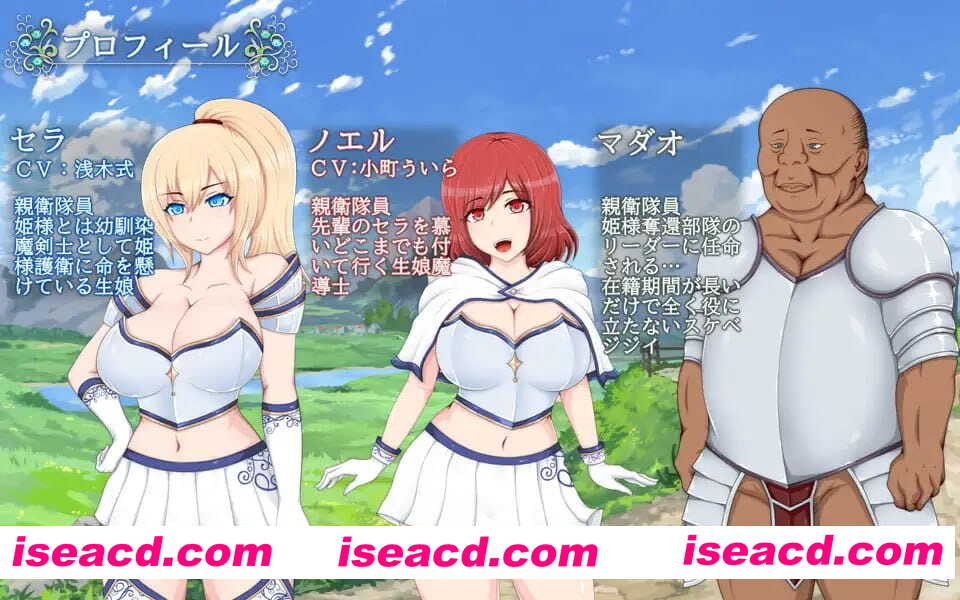 【精品/RPG/AI汉化/MTool】塞拉与诺埃尔～被囚禁公主的下落～v3.00【电脑/1.7G】