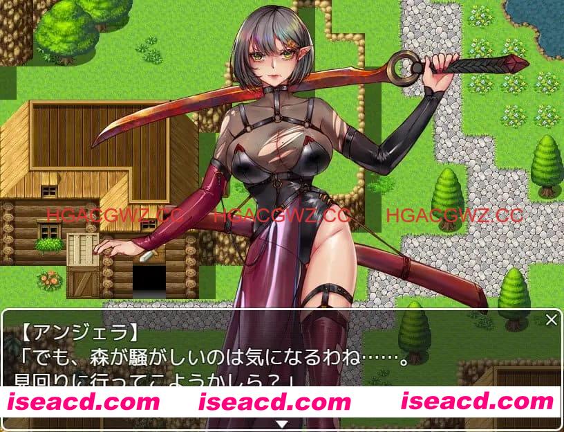 【RPG/AI汉化/MTool】精灵战士 安吉拉【电脑/820M】