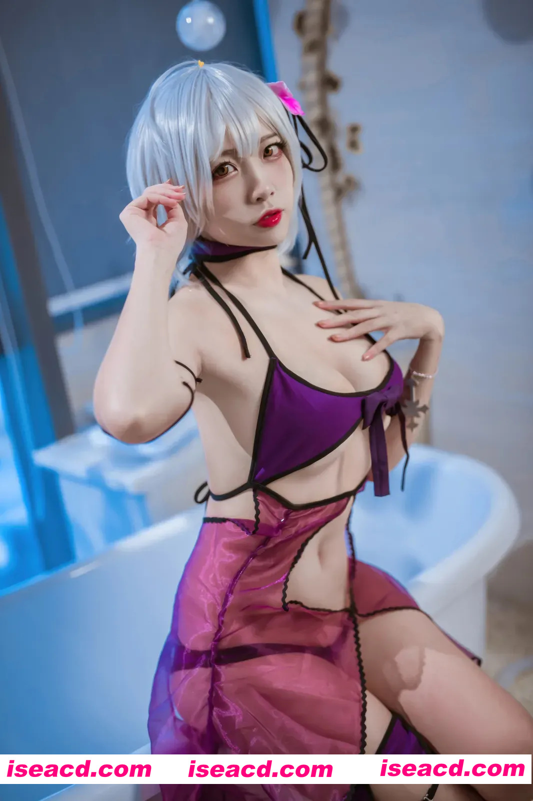 『套图』FATE-黑贞水着 – 二佐Nisa[40P 297MB]