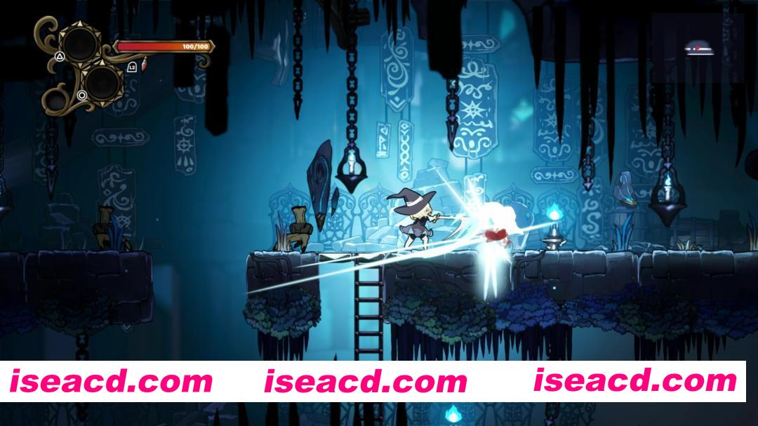 [横版ACT/中文/2D] 不寐之境:女巫与魔咒/Never Grave: The Witch and The Curse Build.22206925 官方中文版 [1.9G/新作]